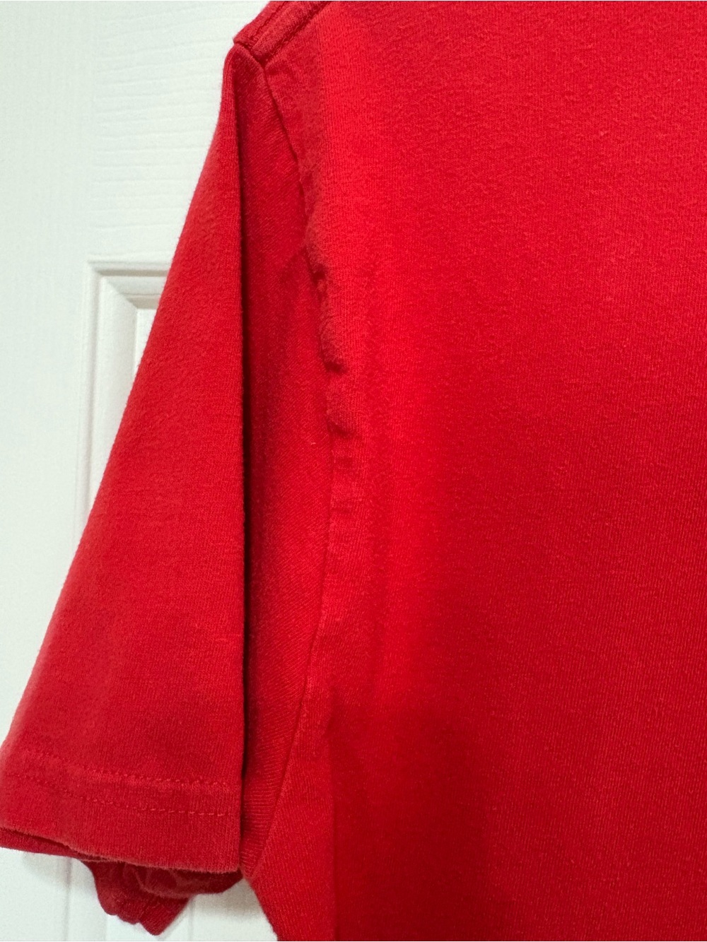 Polo by Ralph Lauren Red Short Sleeve Crewneck Tee with Navy Pony - Picture 6 of 6